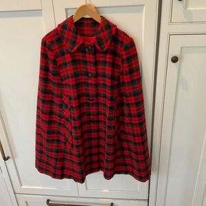 PENDLETON WOOLEN CAPE OS